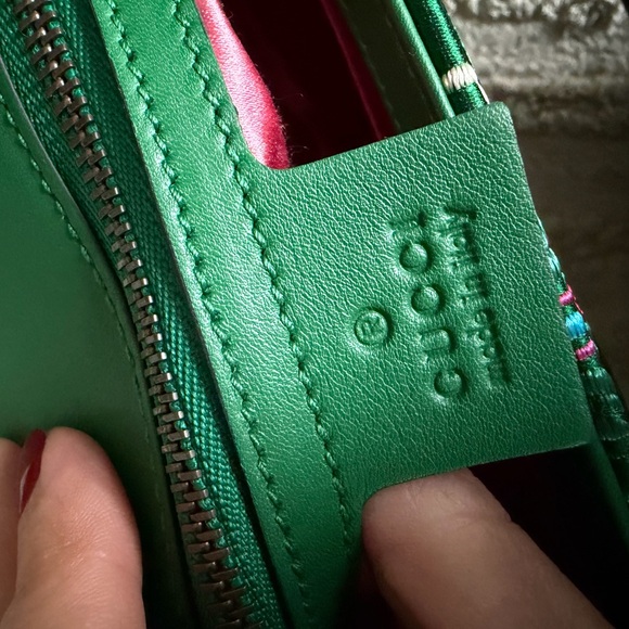 Exotic Gg marmont flap cloth crossbody bag - Picture 6 of 7